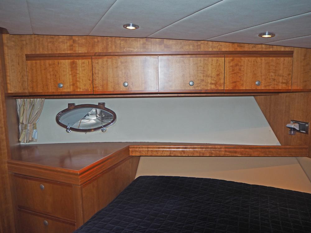 Cabin en avant, H&eacute;bergements